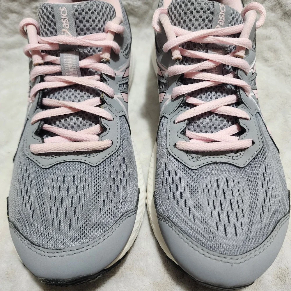 Asics Women's Gel-Contend 7 Running Shoes Size 9 Sheet Rock/Pink Salt Workout